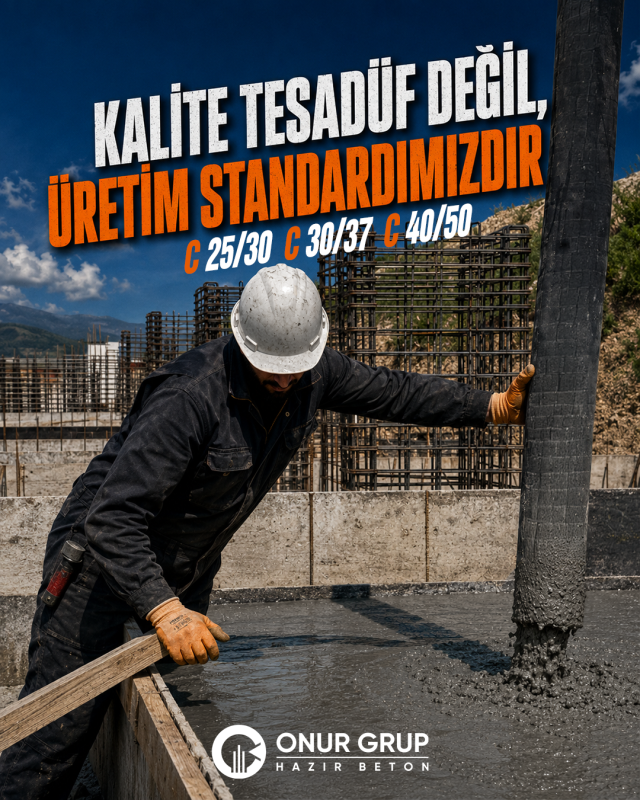Hazır Beton Sınıfları Nelerdir? C25, C30, C35 ve C40 Beton Arasındaki Farklar